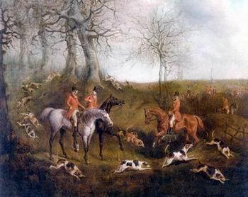 unknow artist Classical hunting fox, Equestrian and Beautiful Horses, 033. Spain oil painting art